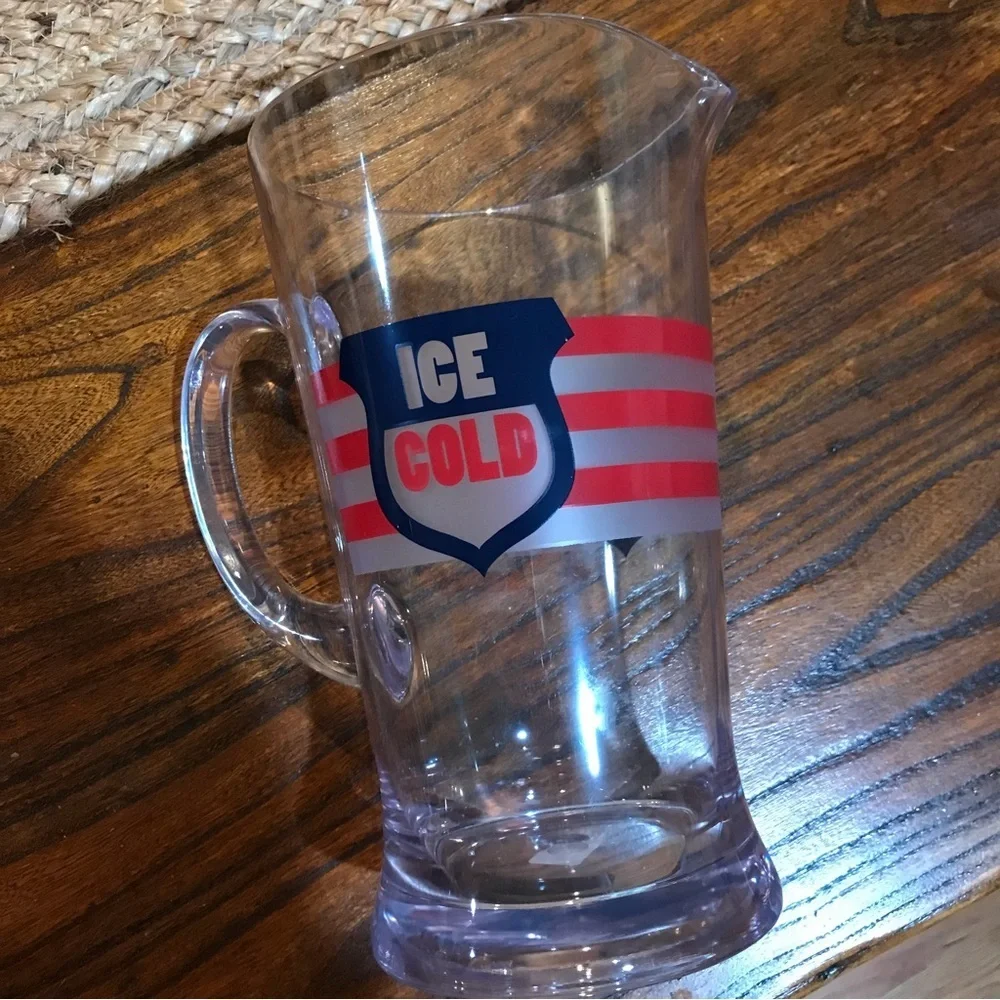 🍺Crate & Barrel Acrylic Beer Pitcher